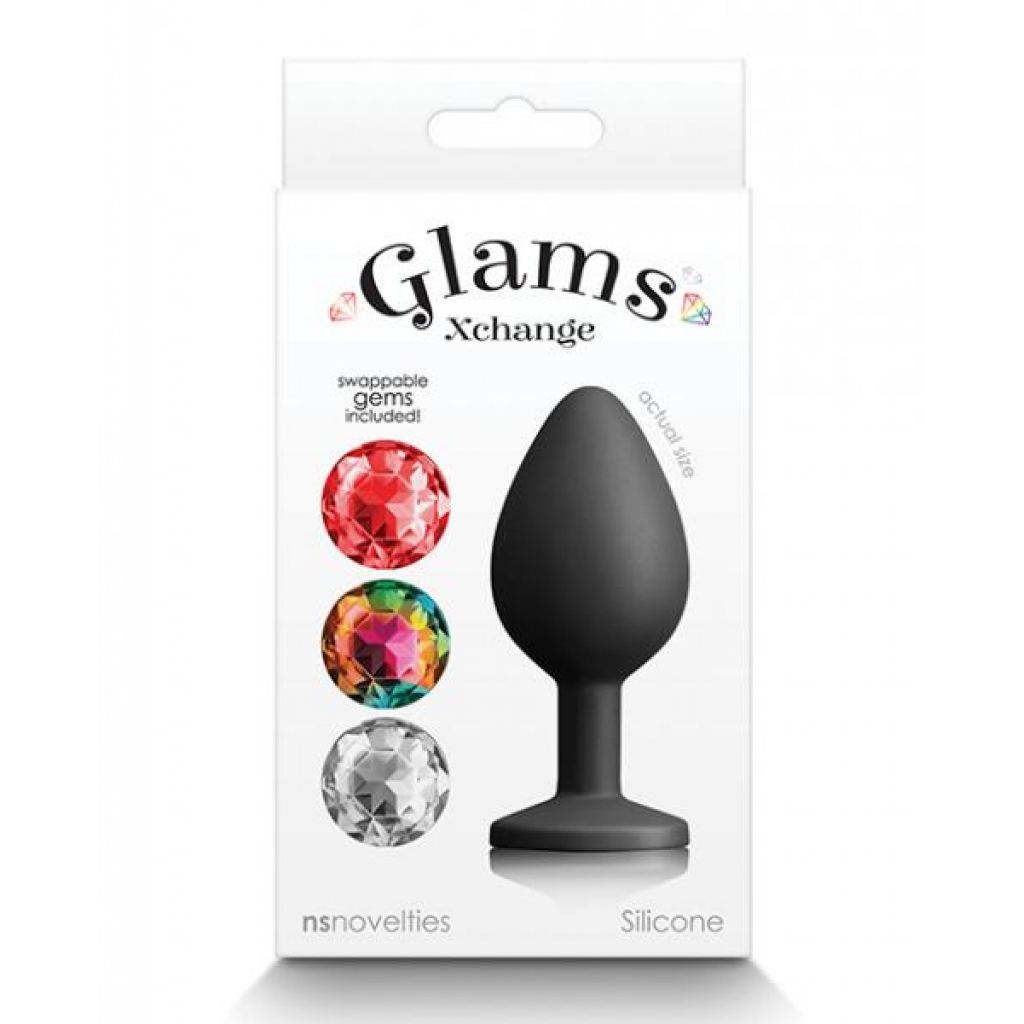 Glams Xchange Round Gem - Medium - Anal Plugs