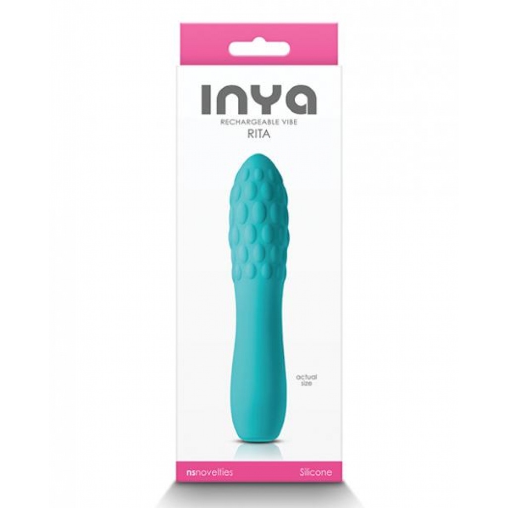 Inya Rita Rechargeable Vibe - Teal - Luxury