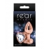 Rear Assets Rose Gold Heart Small - Clear - Anal Plugs