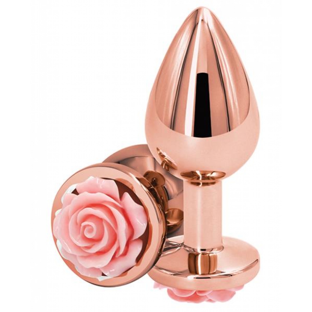 Rear Assets Medium - Pink Rose - Anal Plugs