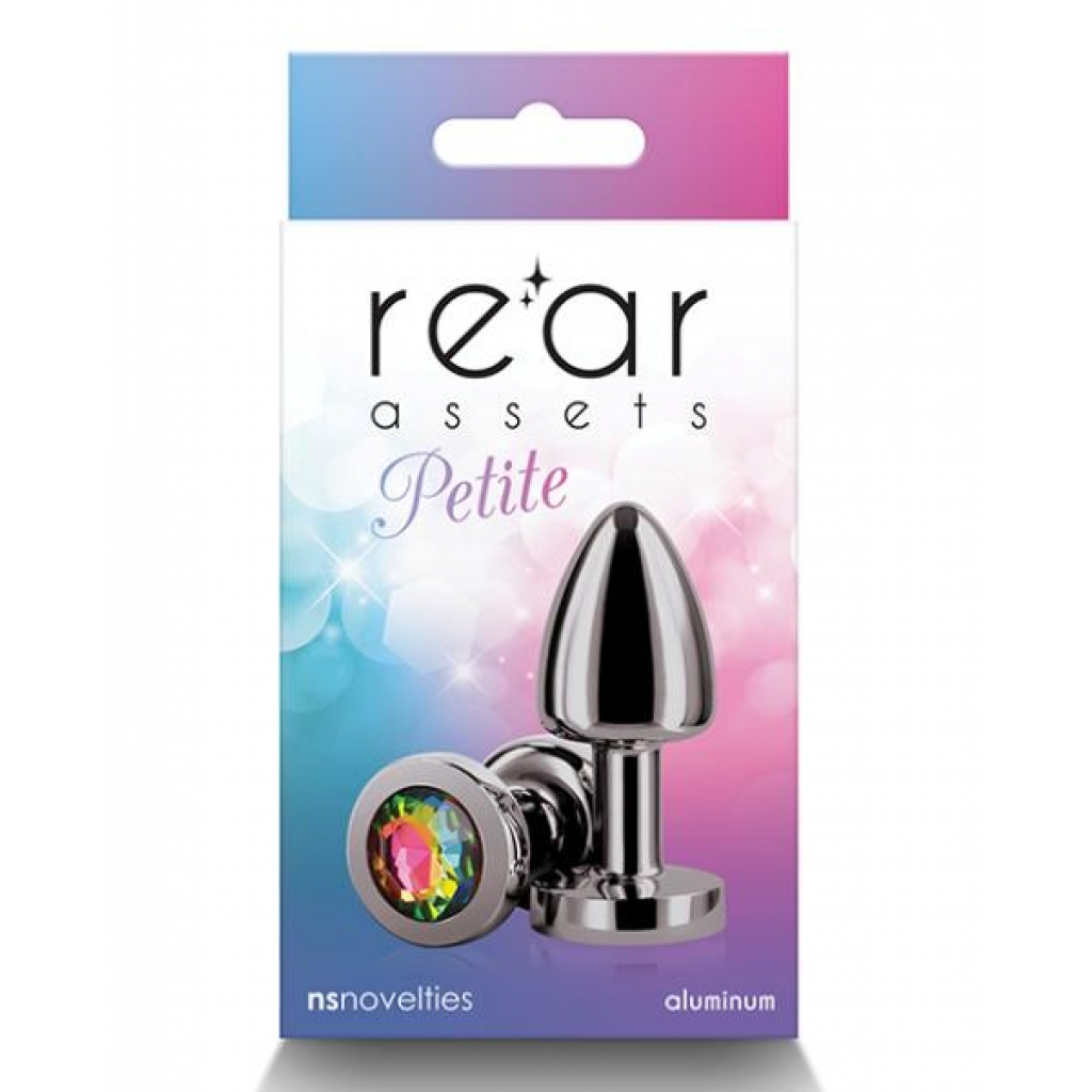 Rear Assets Gunmetal Petite - Rainbow - Anal Plugs