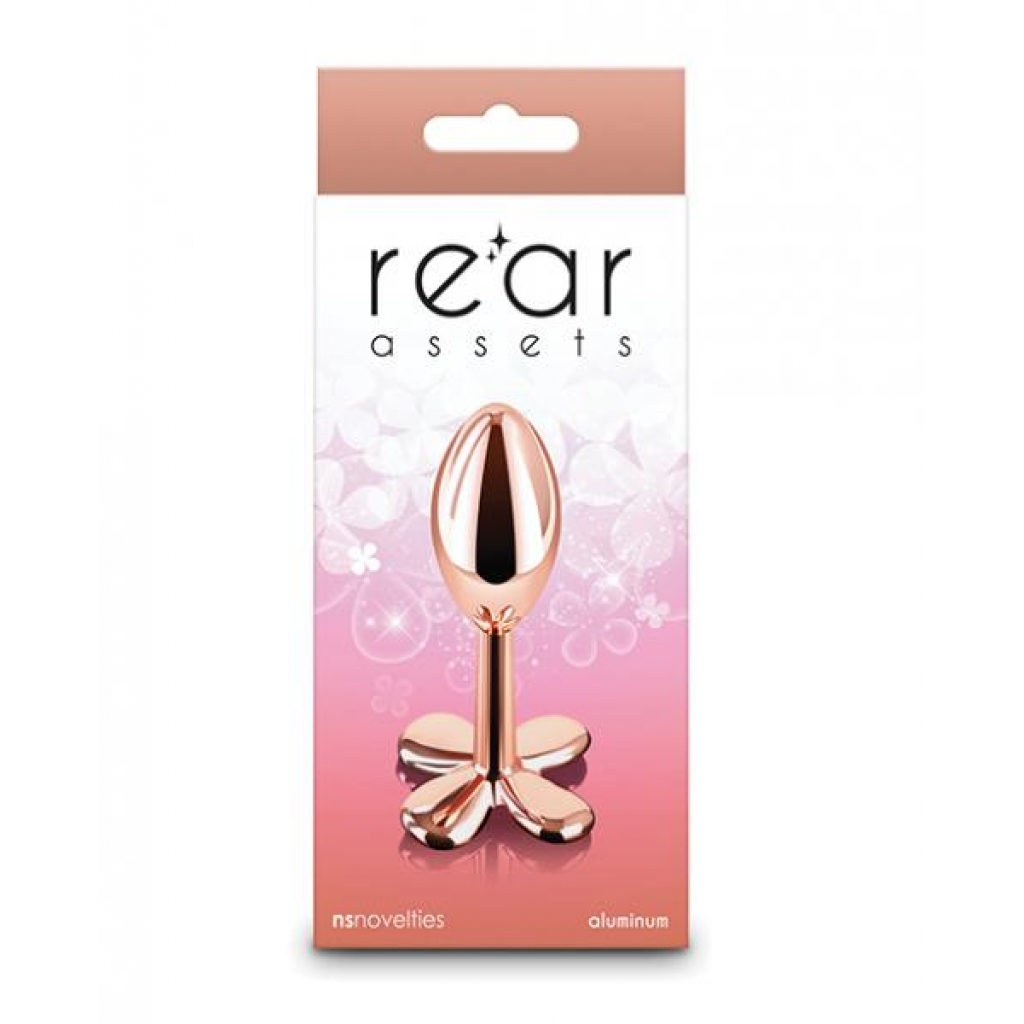 Rear Assets Clover - Rose Gold - Anal Plugs