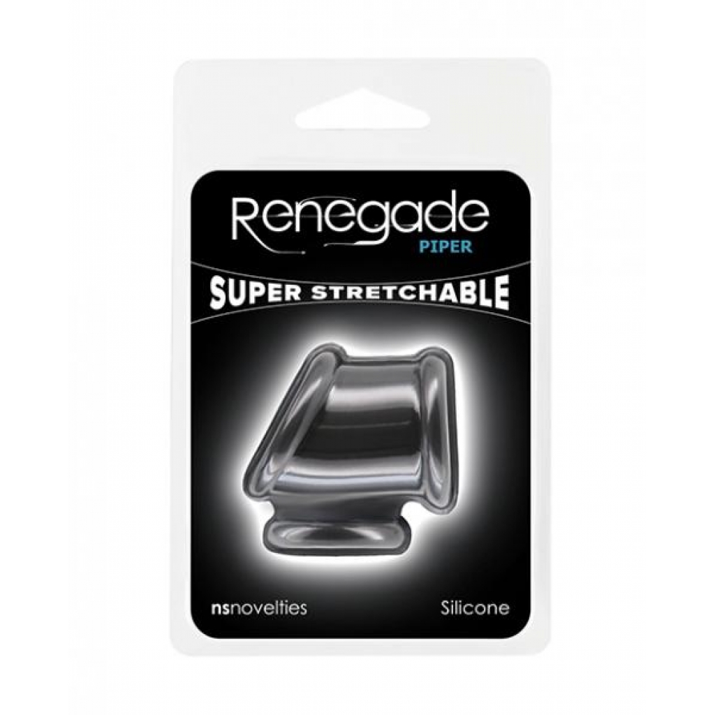 Renegade Piper Cock & Balls Ring - Black - Mens Cock & Ball Gear