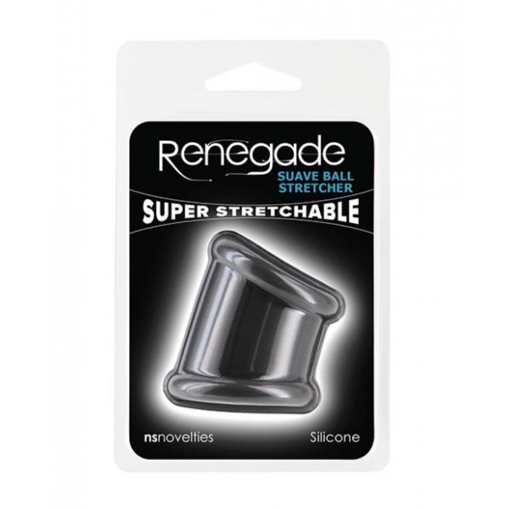 Renegade Suave Ball Stretcher - Black - Mens Cock & Ball Gear