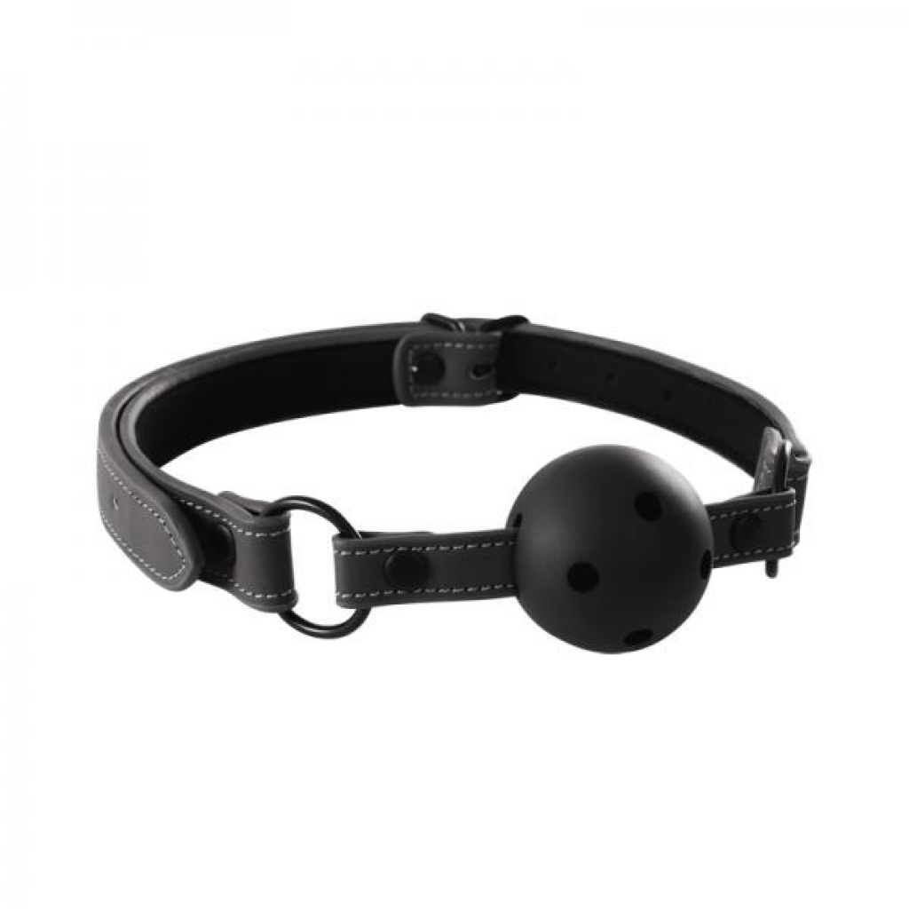 Renegade Bondage Collar Black O/S - Collars & Leashes