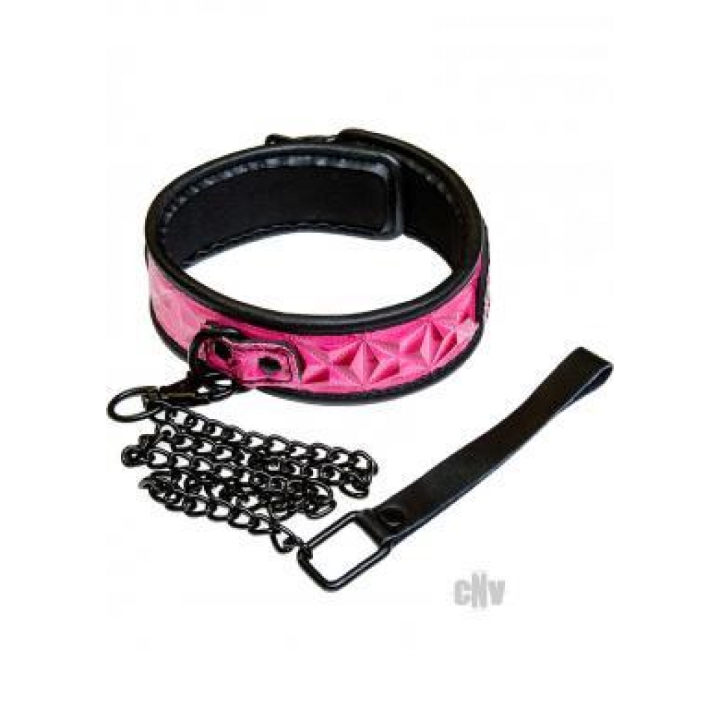 Sinful Collar Pink - Collars & Leashes