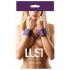 Lust Bondage Wrist Cuffs Purple - Handcuffs