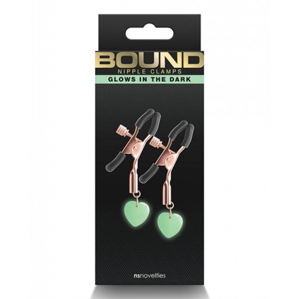 Bound G3 Nipple Clamps - Rose Gold - Nipple Clamps