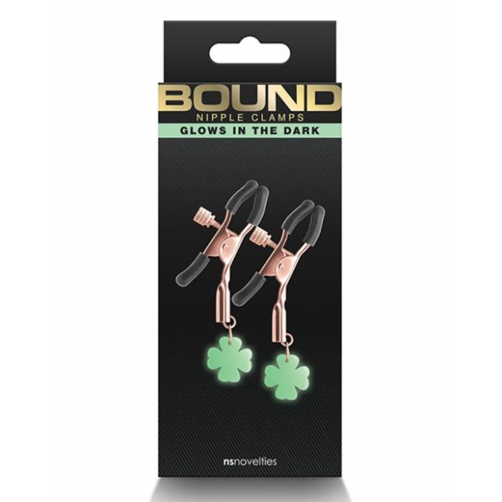 Bound G4 Nipple Clamps - Rose Gold