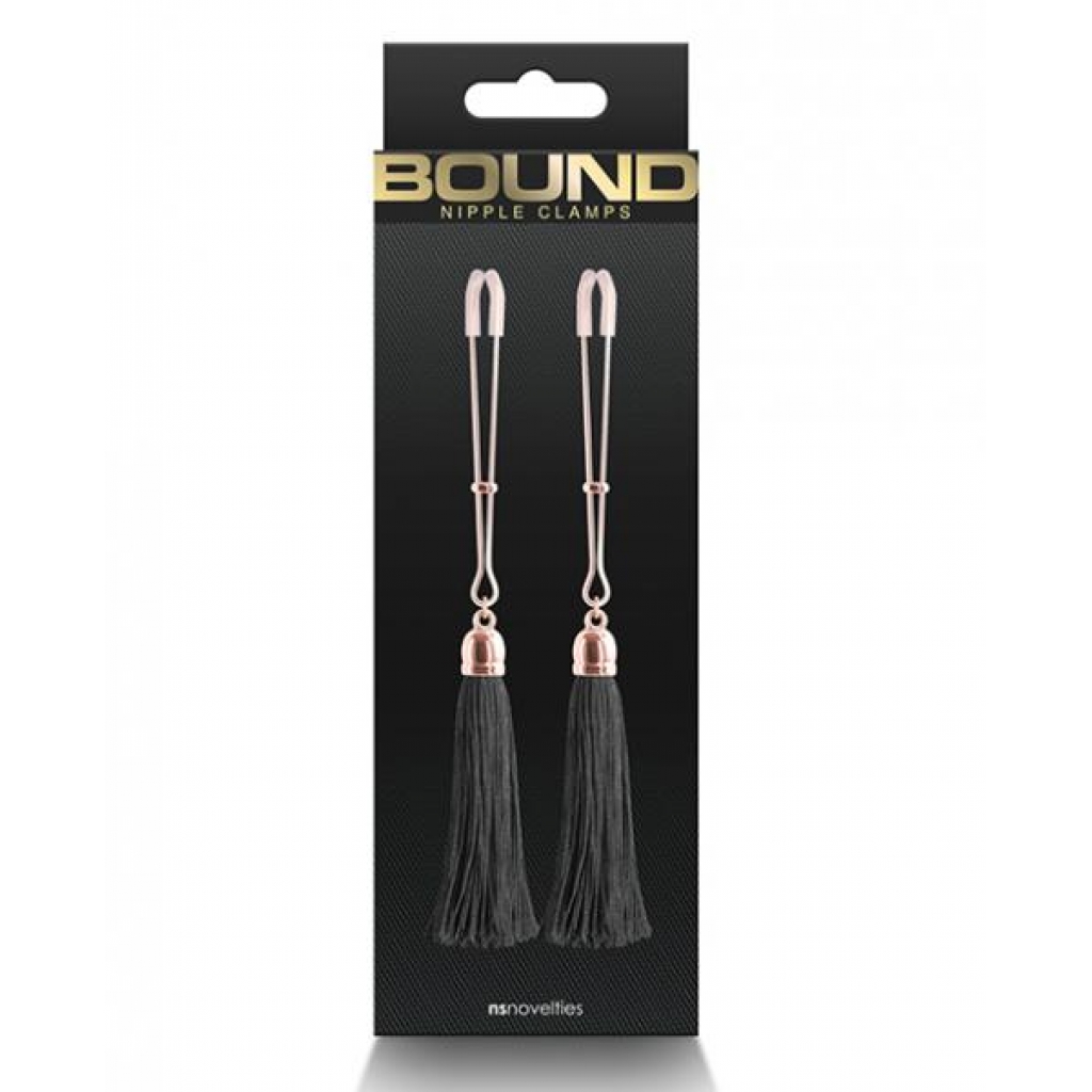 Bound T1 Nipple Clamps - Black - Nipple Clamps