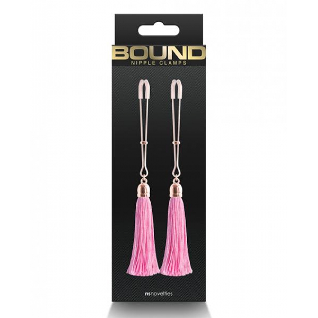 Bound T1 Nipple Clamps - Pink - Nipple Clamps