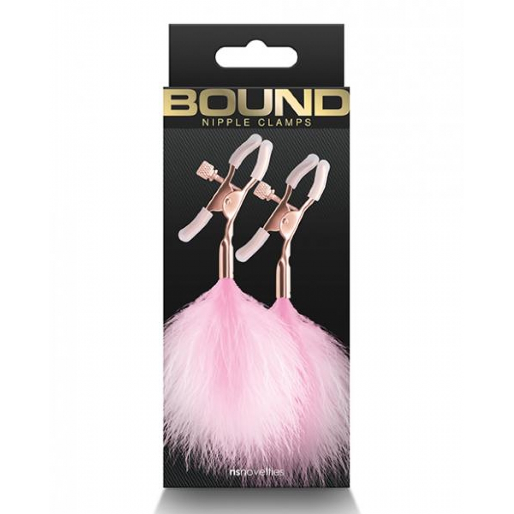 Bound F1 Nipple Clamps - Pink - Nipple Clamps