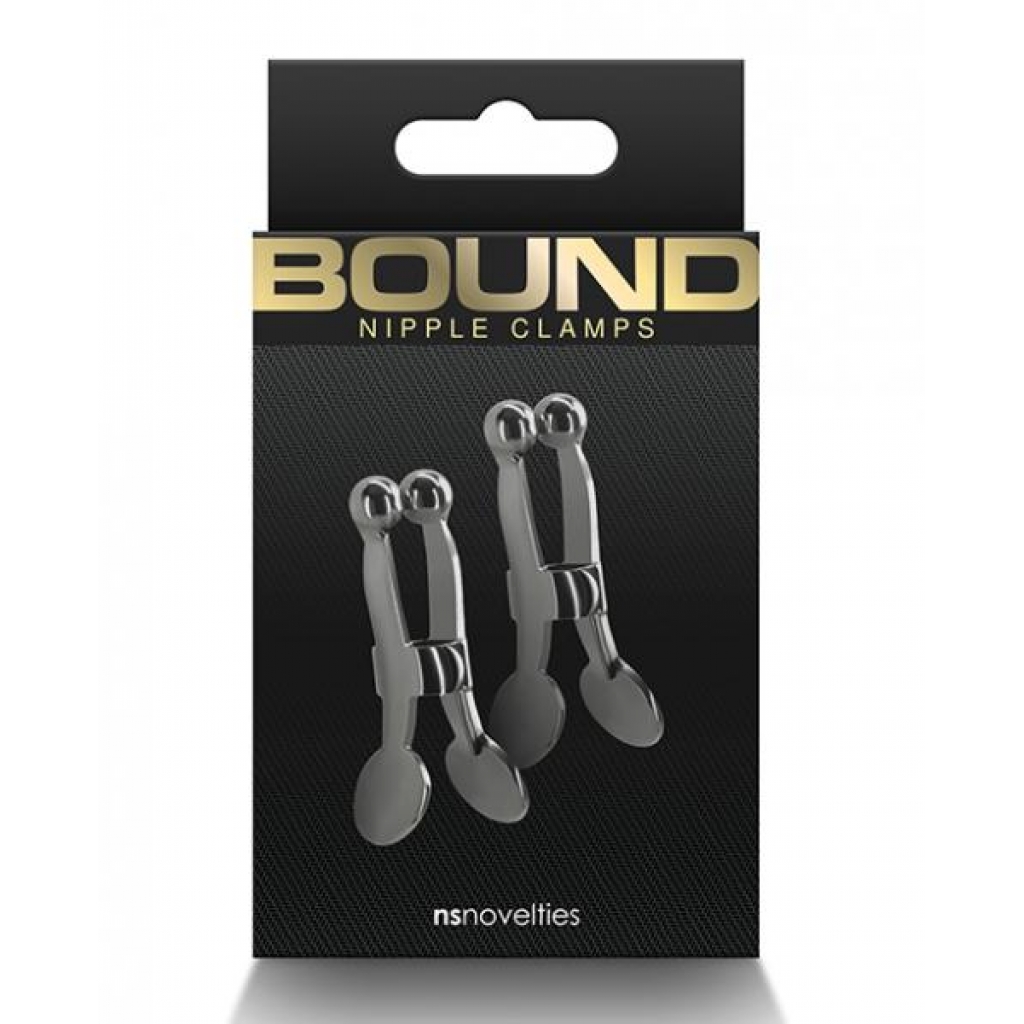 Bound C1 Nipple Clamps - Gunmetal - Nipple Clamps