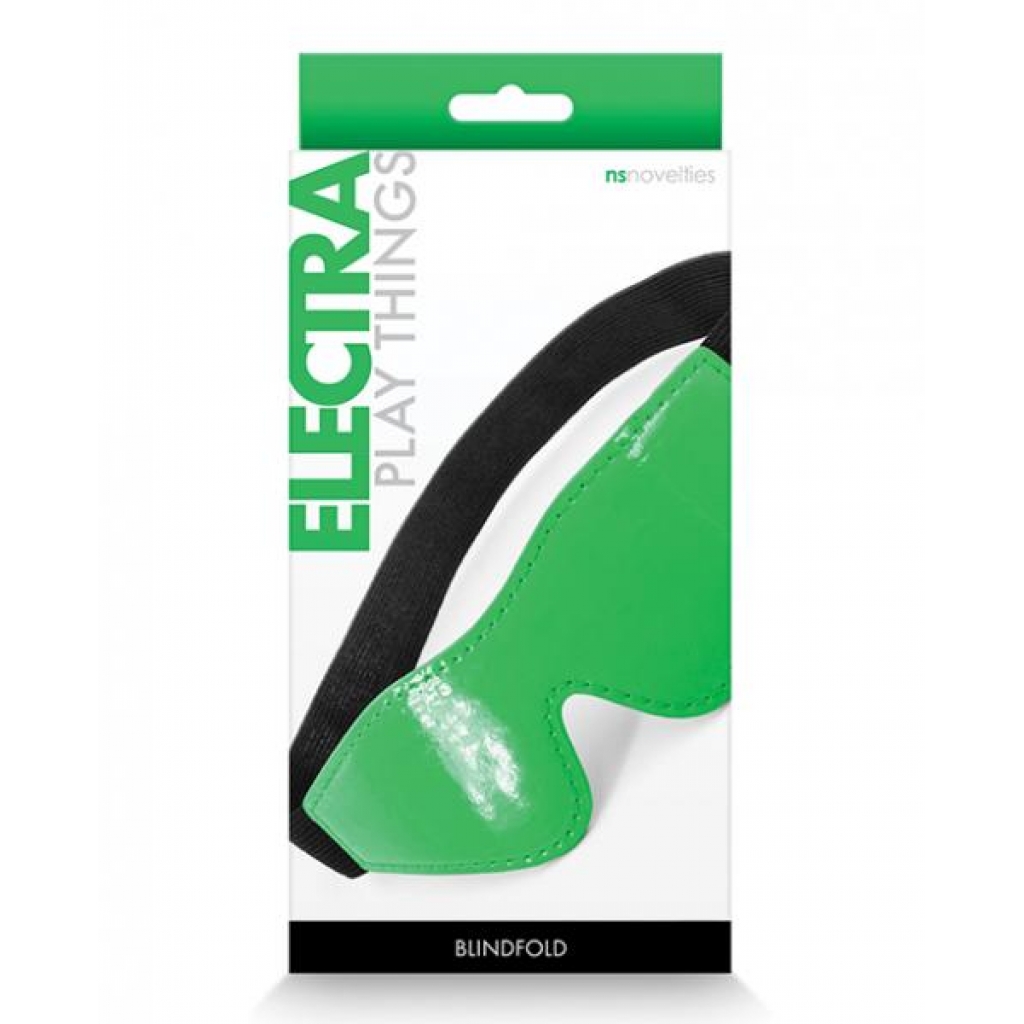 Electra Blindfold - Green - Blindfolds