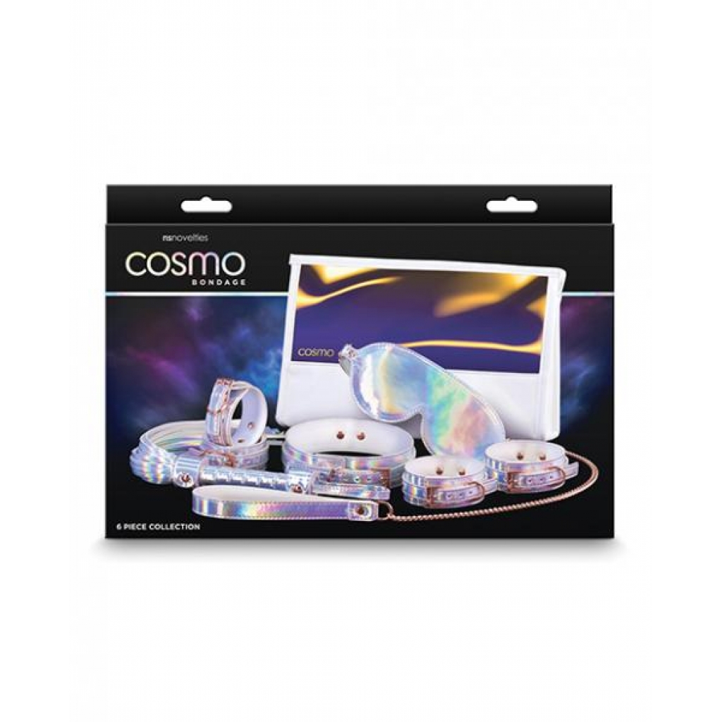 Cosmo Bondage 8 Pc Kit - Rainbow - BDSM Kits