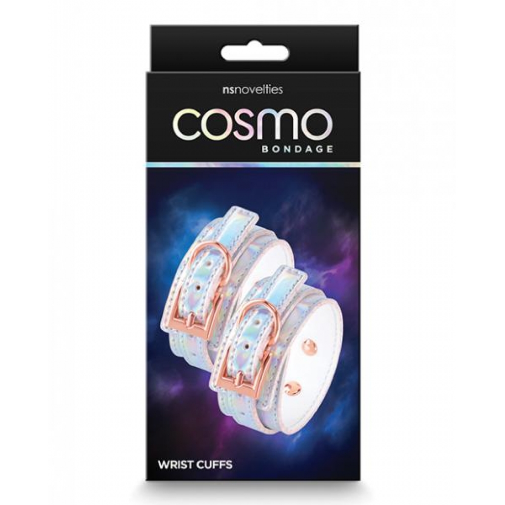 Cosmo Bondage Wrist Cuffs - Rainbow - Handcuffs