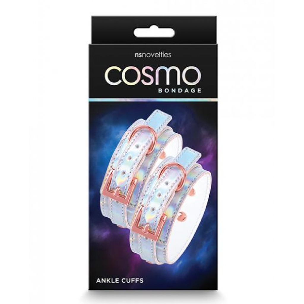 Cosmo Bondage Ankle Cuffs - Rainbow - Ankle Cuffs