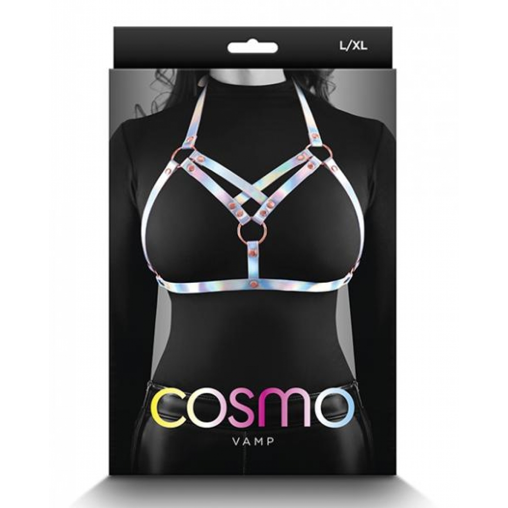 Cosmo Harness Vamp - L/xl Rainbow - Babydolls & Slips