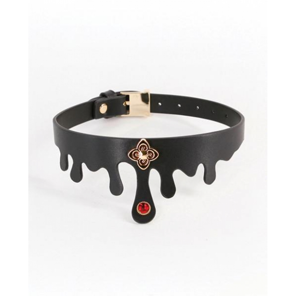 Fetish & Fashion Elvira Collar - Black - Collars & Leashes