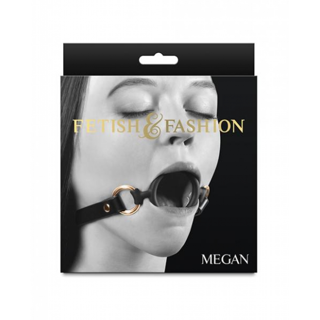 Fetish & Fashion Megan Ball Gag - Black - Ball Gags