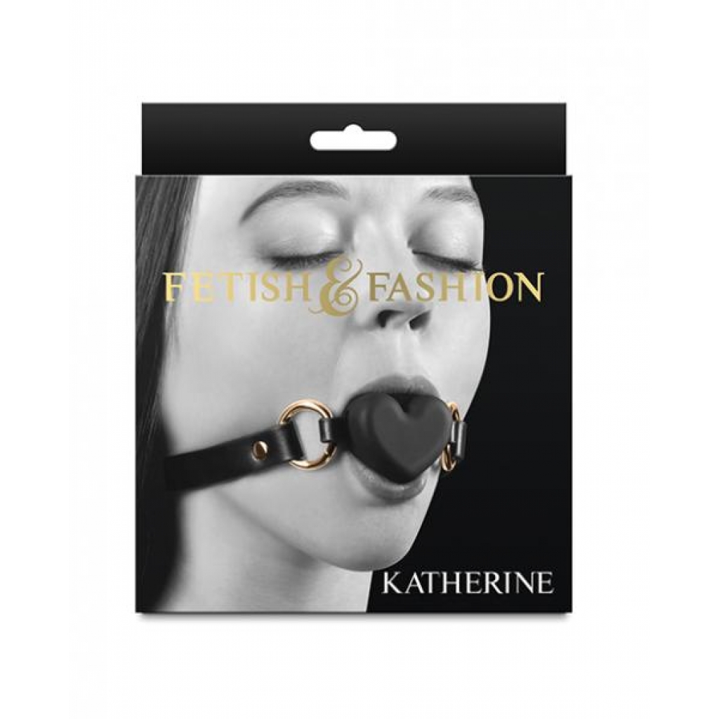 Fetish & Fashion Katherine Ball Gag - Black - Ball Gags