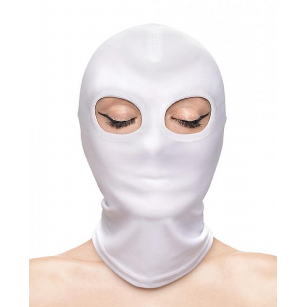 Fetish & Fashion Eyes Hood - White - Hoods & Goggles