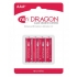 Dragon Alkaline Batteries Size AAA 4 Pack - Batteries & Chargers