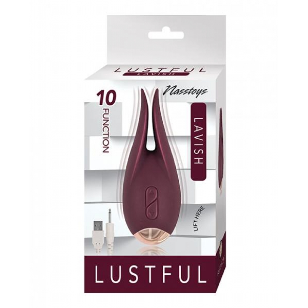 Lustful Lavish - Eggplant - Modern Vibrators