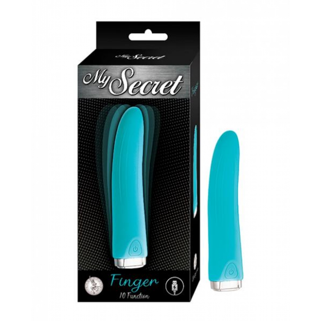 My Secret Finger - Aqua - Bullet Vibrators