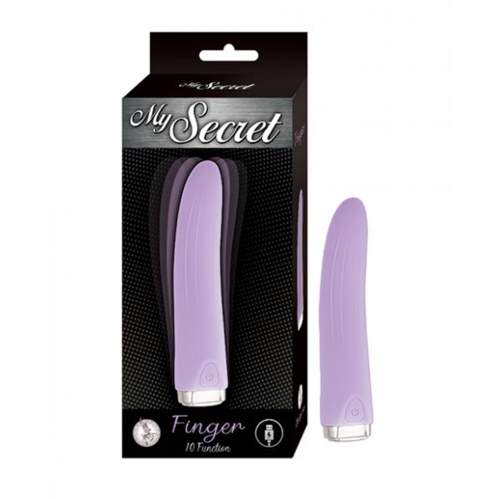 My Secret Finger - Purple - Bullet Vibrators