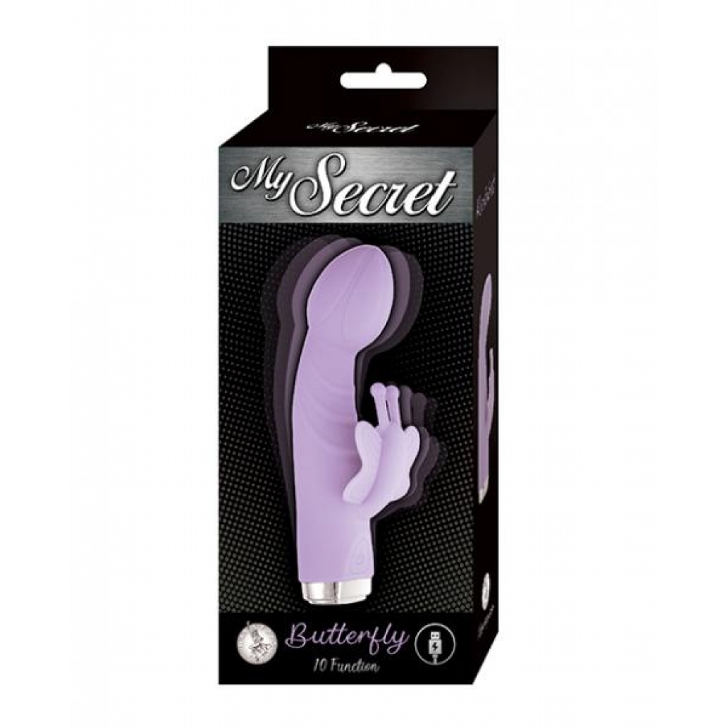 My Secret Butterfly - Purple - Rabbit Vibrators