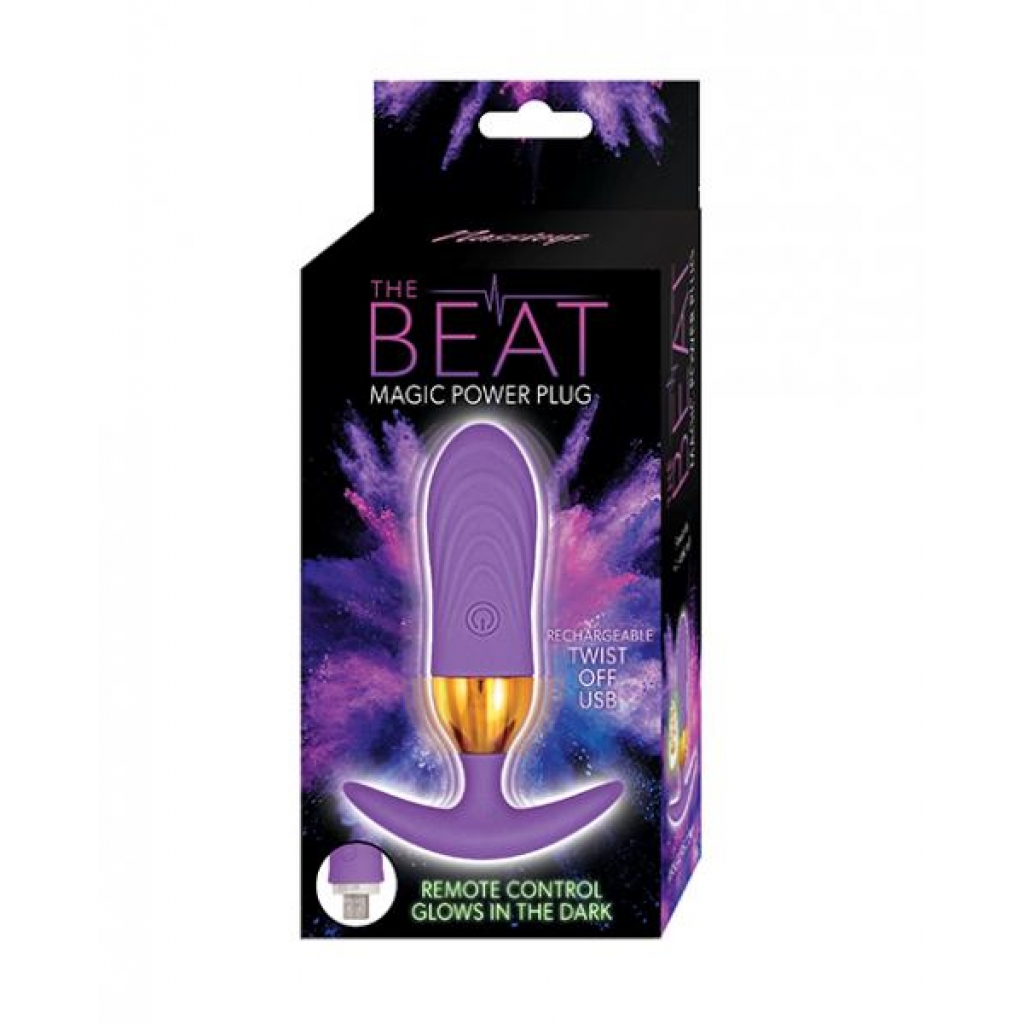 The Beat Magic Power Plug - Purple - Anal Plugs