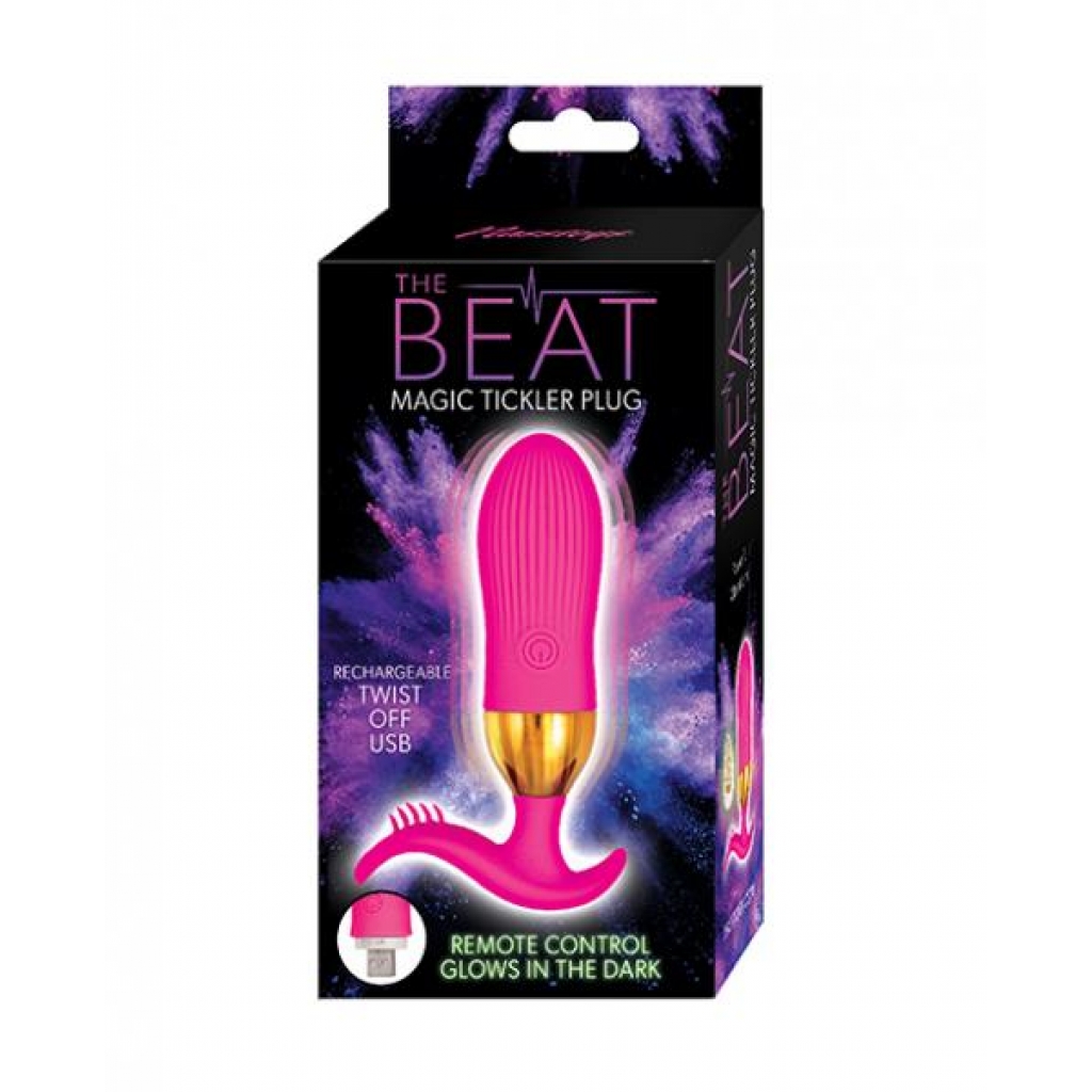 The Beat Magic Tickler Plug - Pink - Anal Plugs