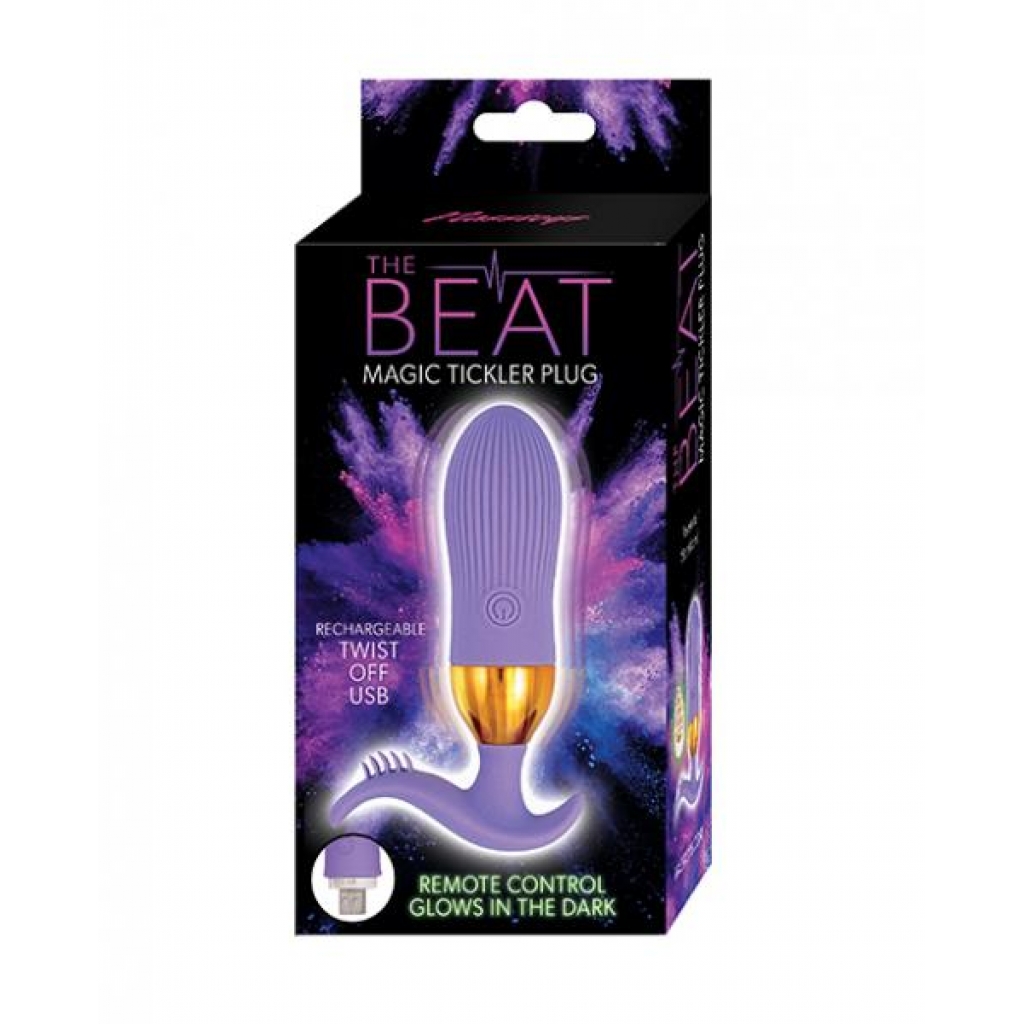 The Beat Magic Tickler Plug - Purple - Anal Plugs