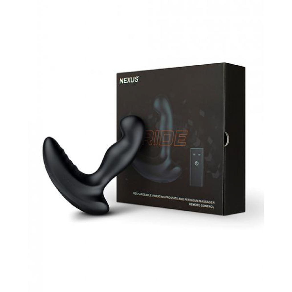 Nexus Ride Prostate Massager - Black - Prostate Toys