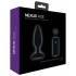 Nexus Ace Remote Control Butt Plug Small Black - Anal Plugs