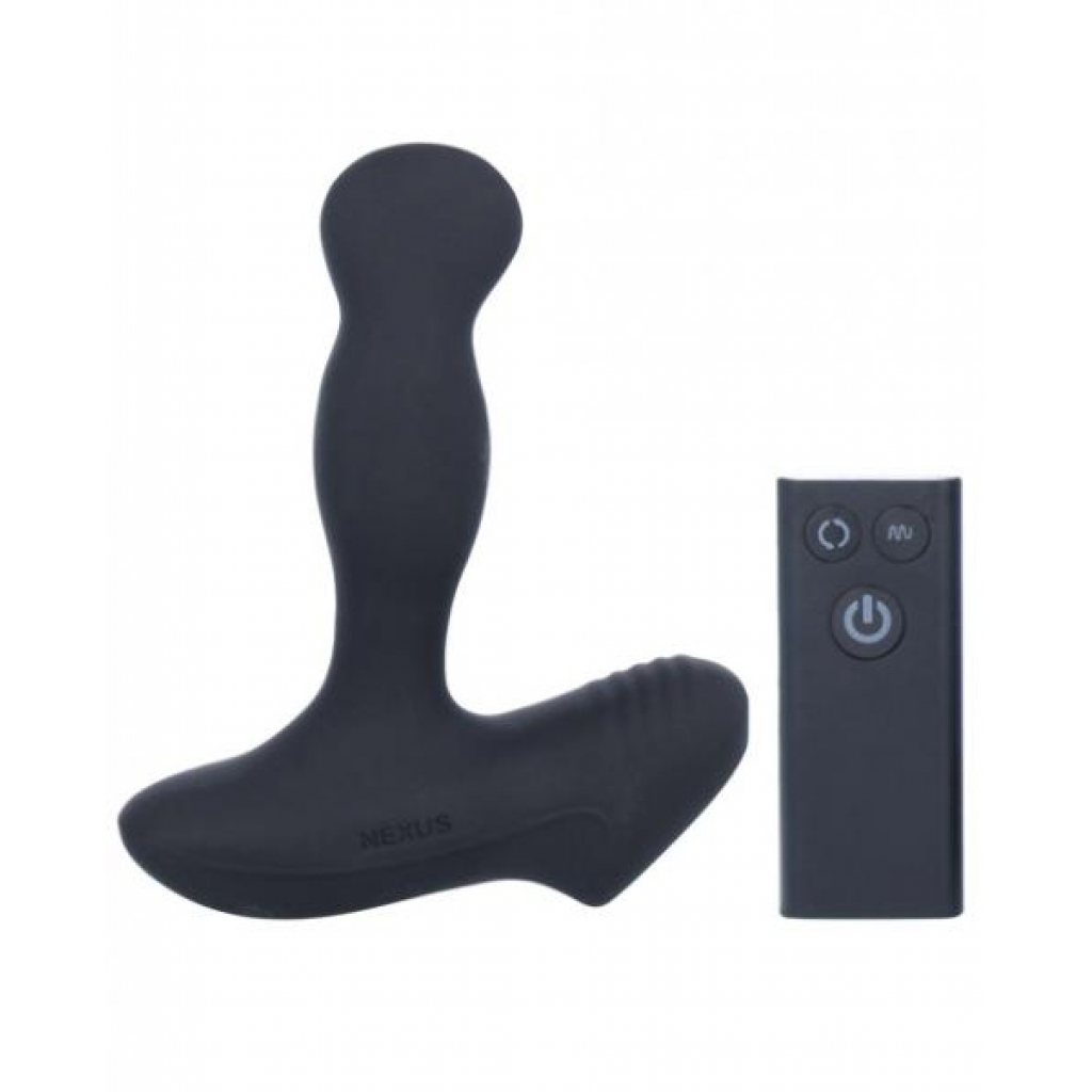 Nexus Revo Slim Rotating Prostate Massager Black - Prostate Massagers