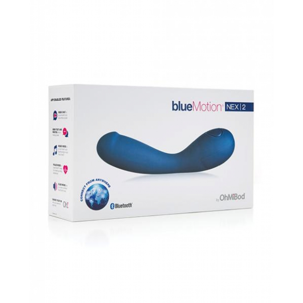 Ohmibod Blue Motion Nex 2 2nd Generation - Navy - G-Spot Vibrators