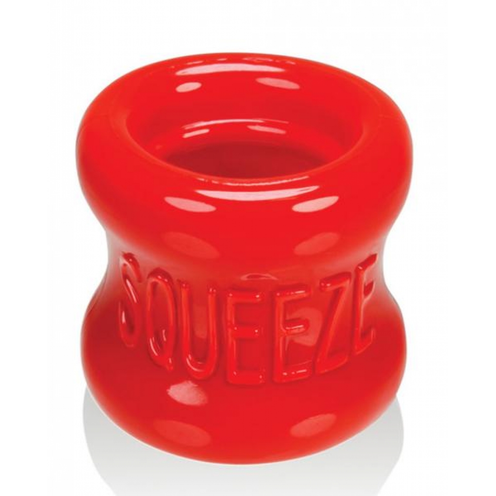 Oxballs Squeeze Ball Stretcher Red - Mens Cock & Ball Gear