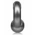 Oxballs Gauge Cock Ring Steel Silver - Mens Cock & Ball Gear