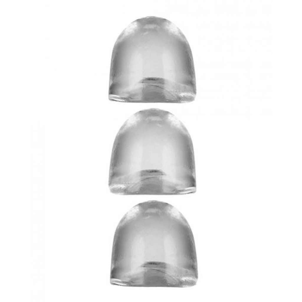 Oxballs Cocksheath Adjustfit Inserts - Pack Of 3 Clear - Penis Sleeves & Enhancers