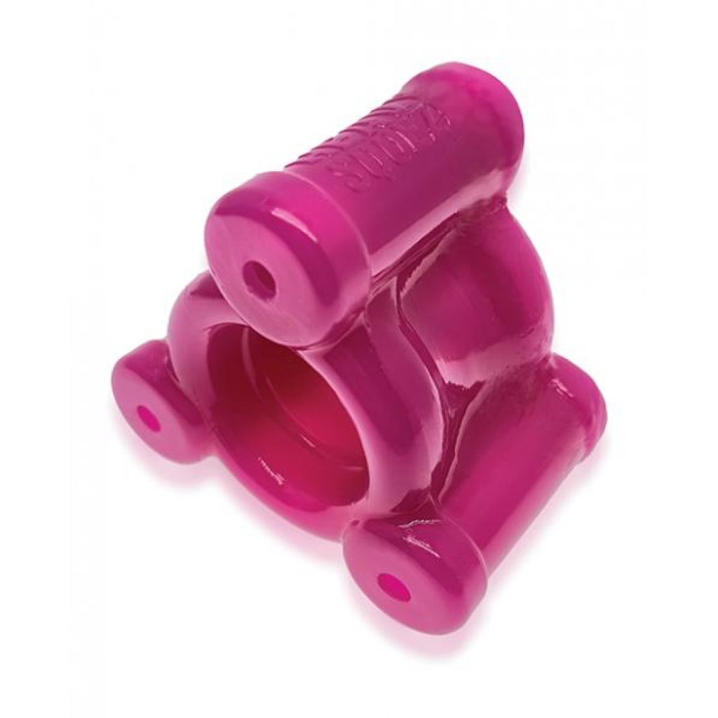 Oxballs Heavy Squeeze Ballstretcher - Hot Pink - Mens Cock & Ball Gear