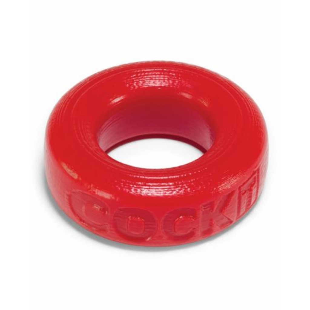 Oxballs Cock-T Cock Ring Red - Couples Vibrating Penis Rings