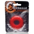 Oxballs Donut 2 Cock Ring Red - Mens Cock & Ball Gear