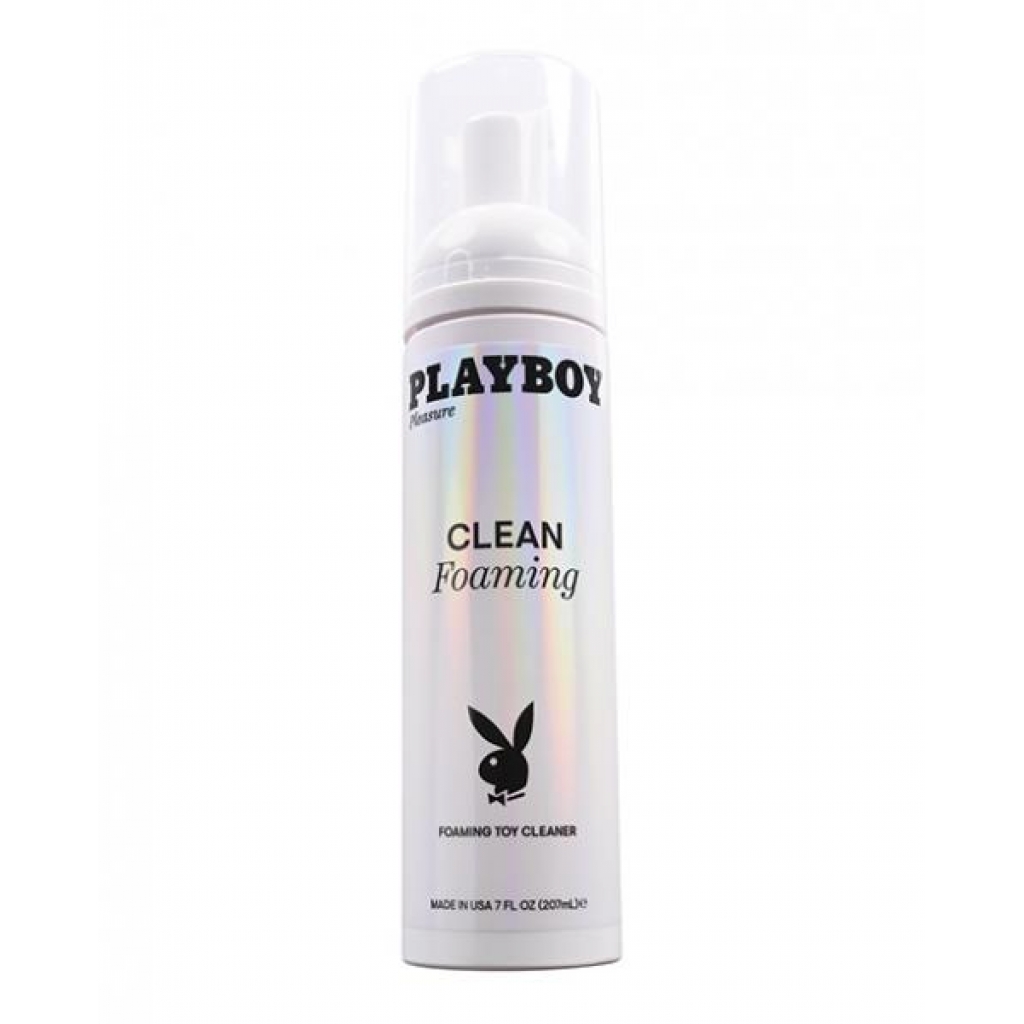 Playboy Pleasure Clean Foaming Toy Cleaner - 7 Oz - Toy Cleaners