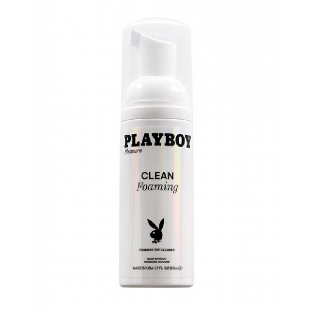 Playboy Pleasure Clean Foaming Toy Cleaner - 1.7 Oz - Lubricants