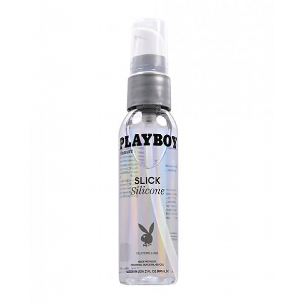 Playboy Pleasure Slick Silicone Lubricant - 2 Oz - Lubricants