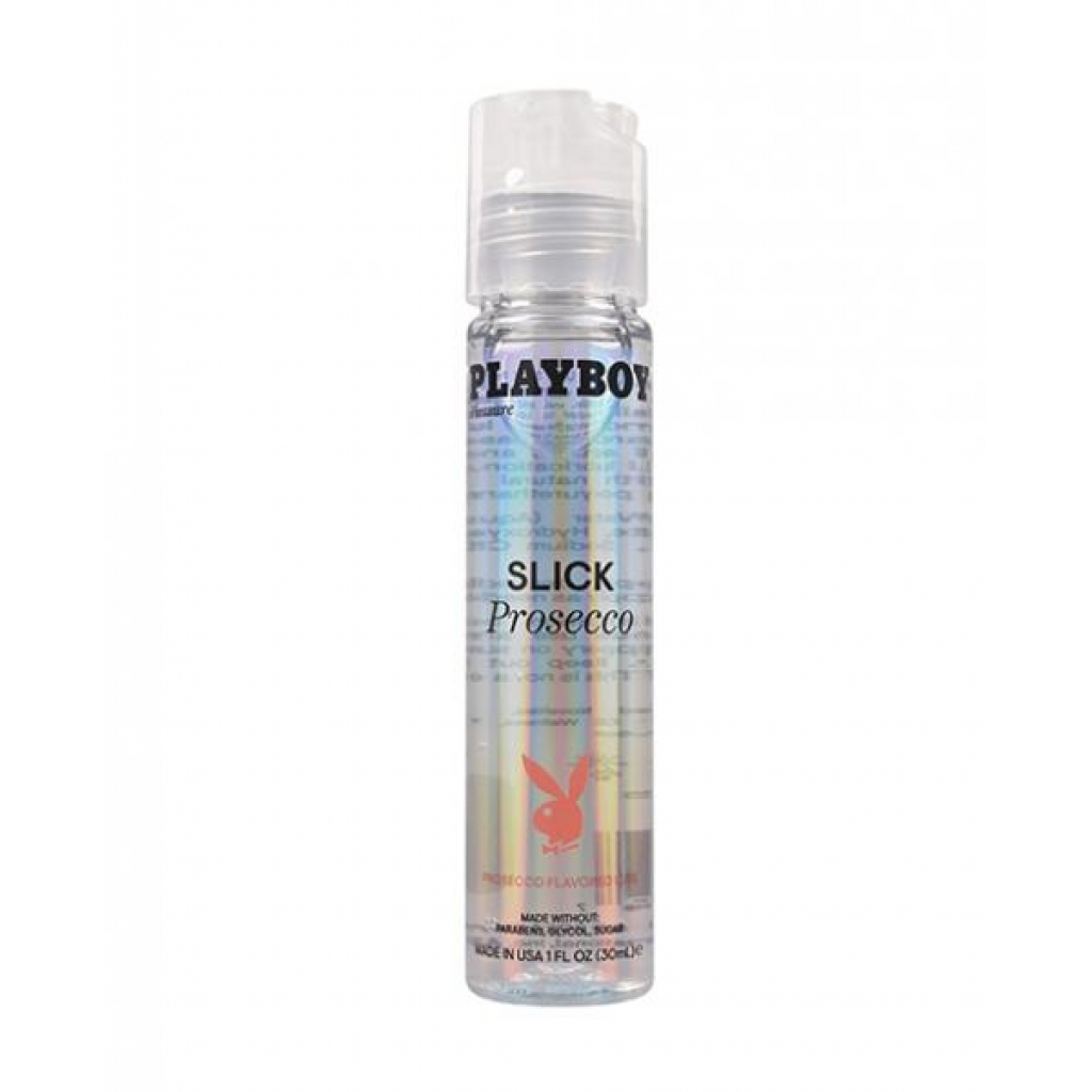 Playboy Pleasure Slick Lubricant -  1 Oz Prosecco - Lubricants