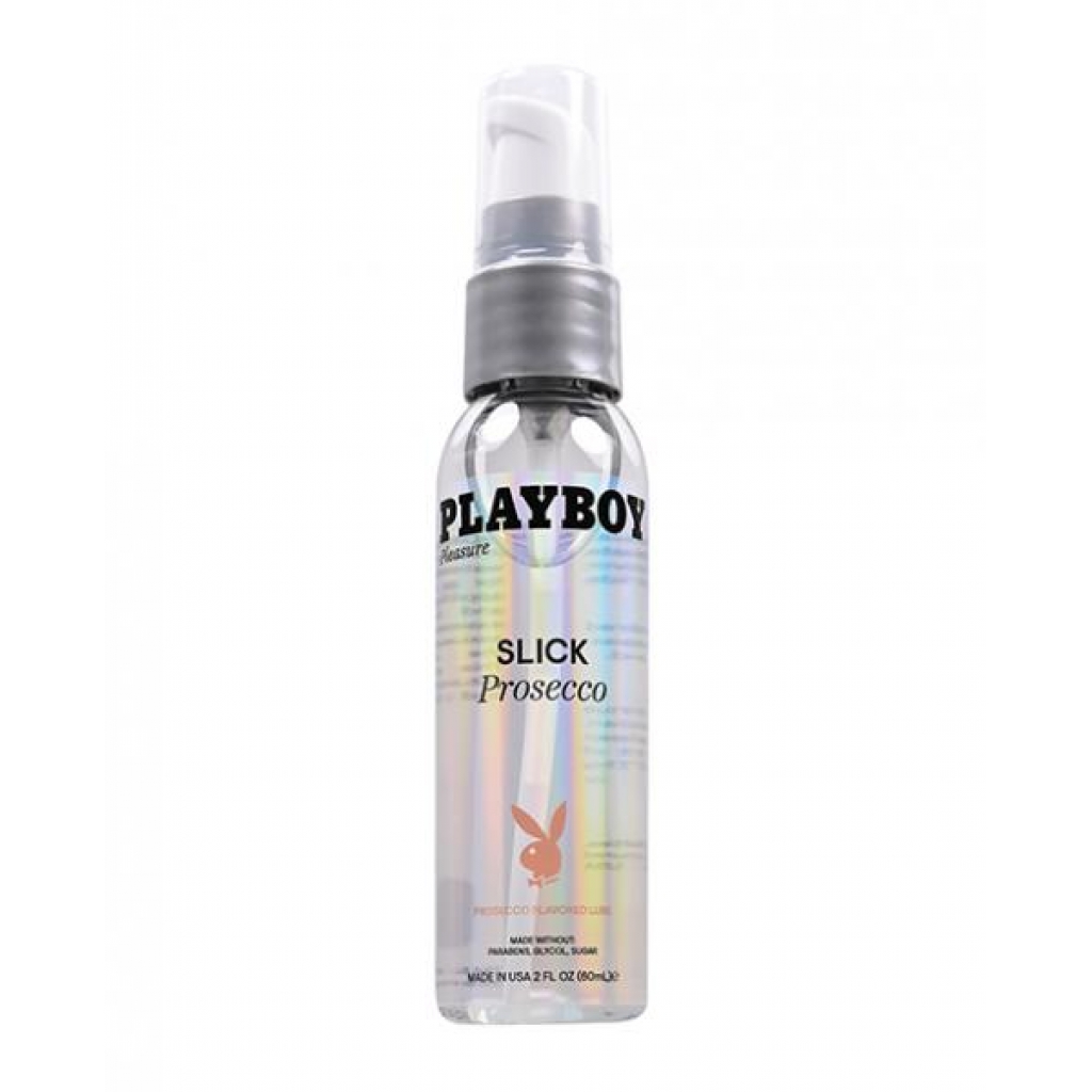 Playboy Pleasure Slick Lubricant -  2 Oz Prosecco - Lubricants