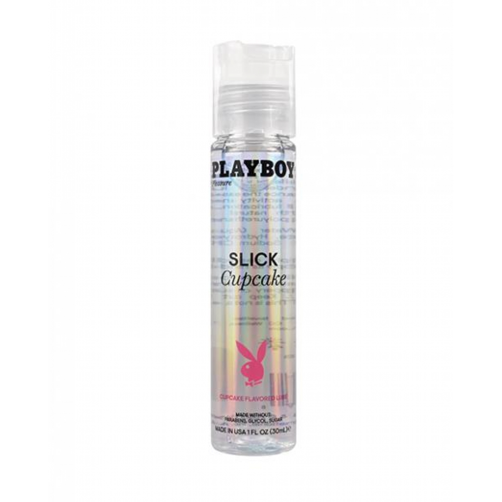 Playboy Pleasure Slick Lubricant -  1 Oz Cupcake - Lubricants